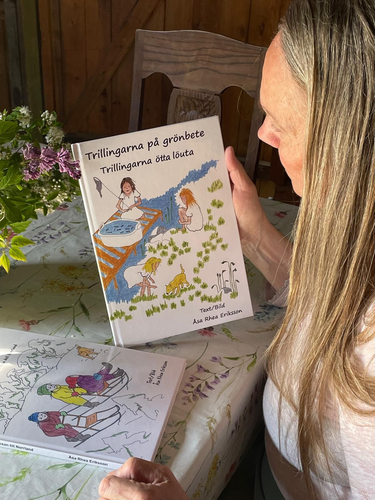 Bok på Pitebondska "trillingarna på grönbete"