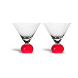 Glas Spice 2-pack röd