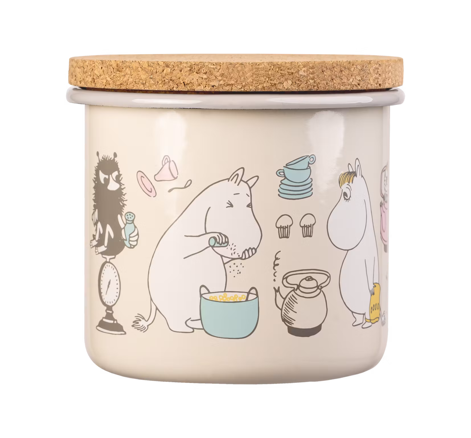 Mumin emaljburk 1,3l