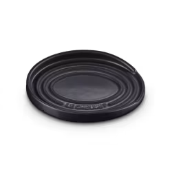 Grytskedshållare stengods Mattsvart