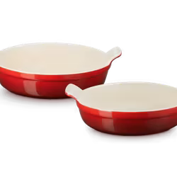 Ugnsform runda 2-p Cerise