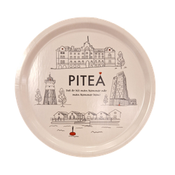 Bricka Piteå beige 31 cm