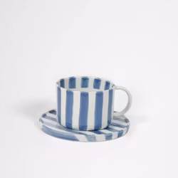 Monica kopp med fat blå