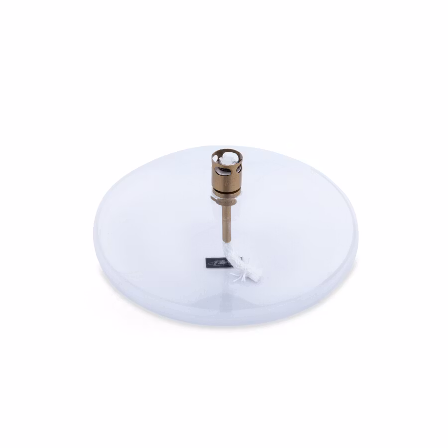 Oljelampa glas disc 14 cm