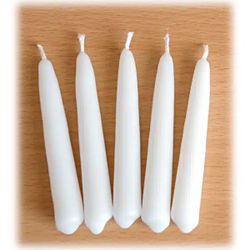 Lucia ljus stora 5-pack