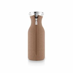Kylskåpskaraff m. fodral mocca