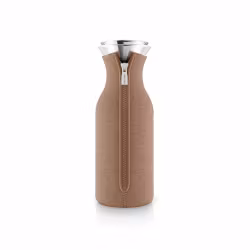 Kylskåpskaraff m. fodral mocca