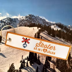 Nyckelring "Skoter så in i själen"