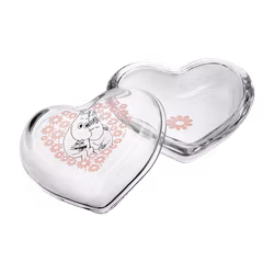 Mumin glasburk tillsammans