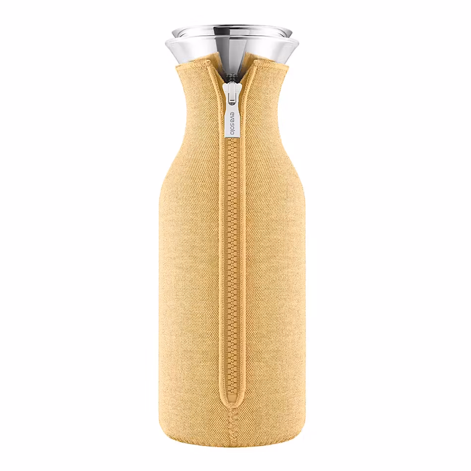 Kylskåpskaraff m. fodral Golden Sand