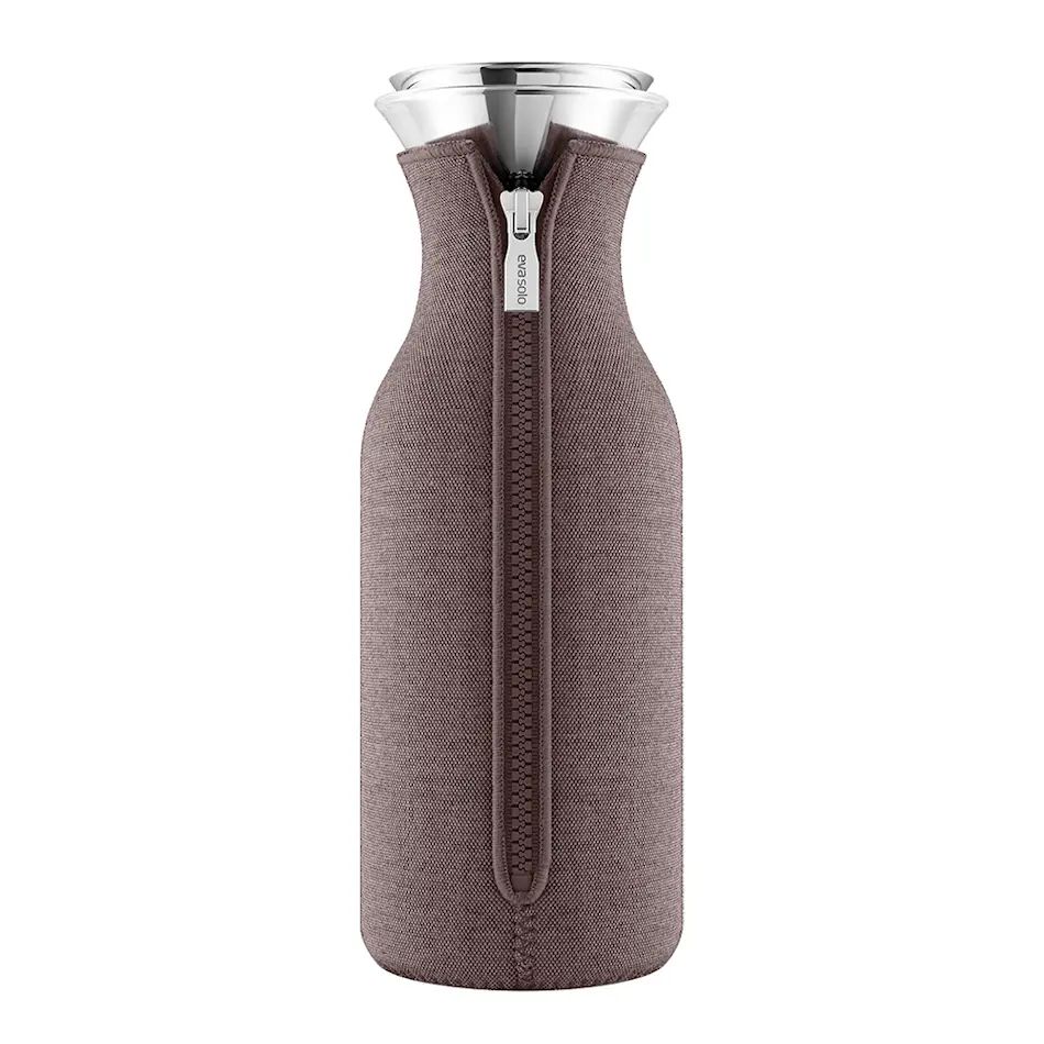 Kylskåpskaraff m. fodral Vintage brown