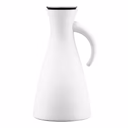 Termoskanna vaccum matt vit