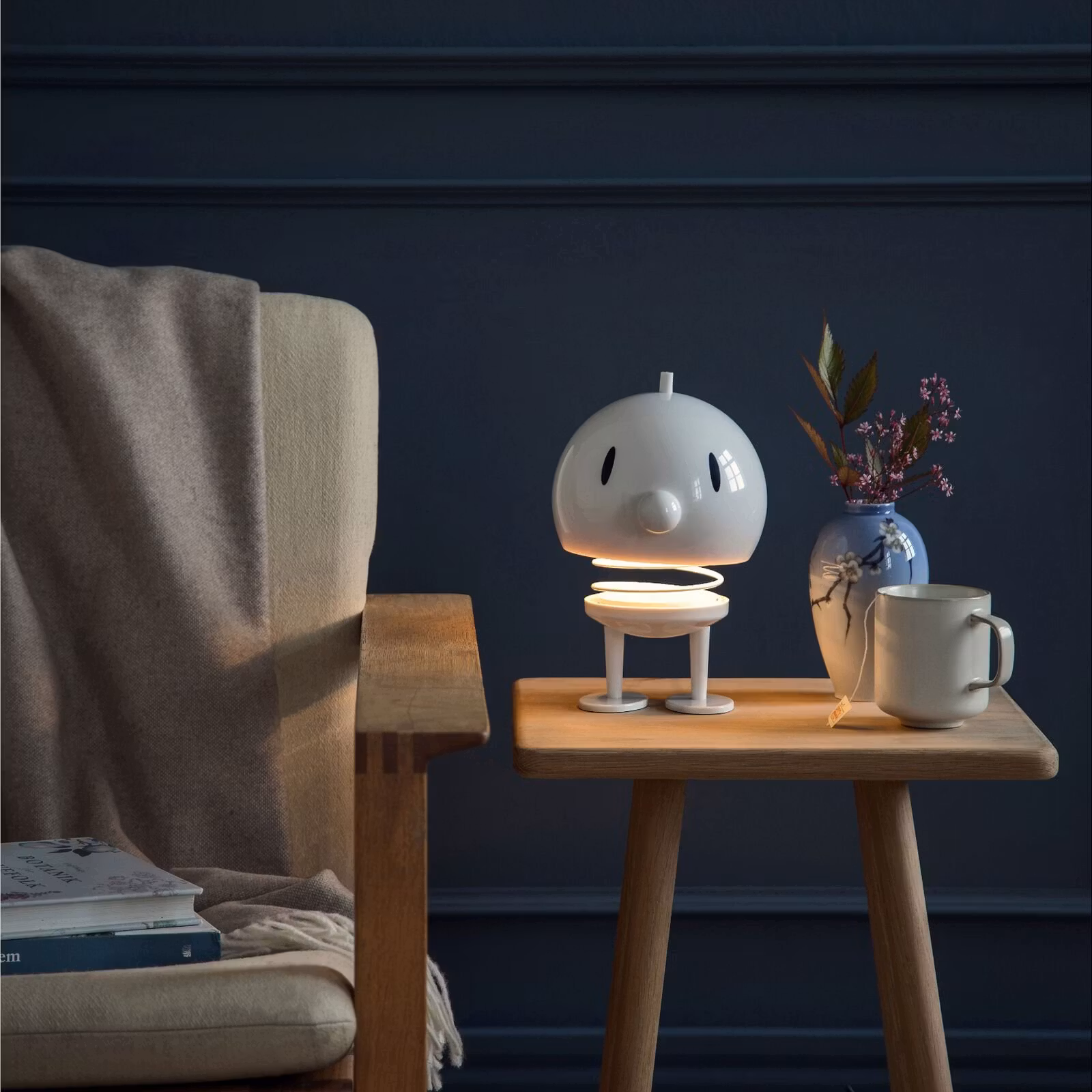 Hoptimist lampa white