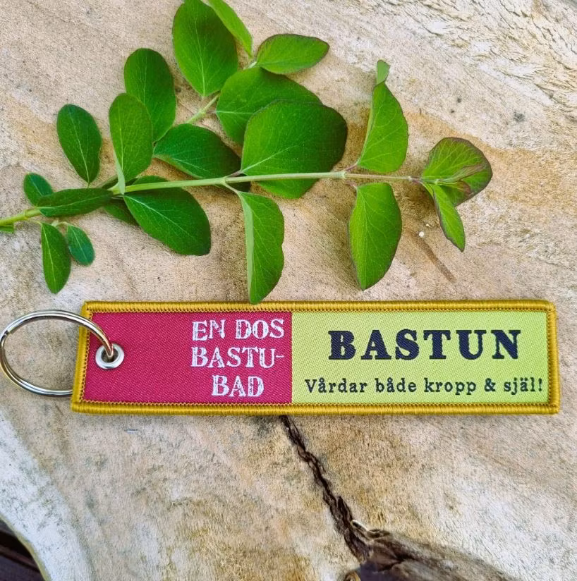 Nyckelring "En dos bastubad"
