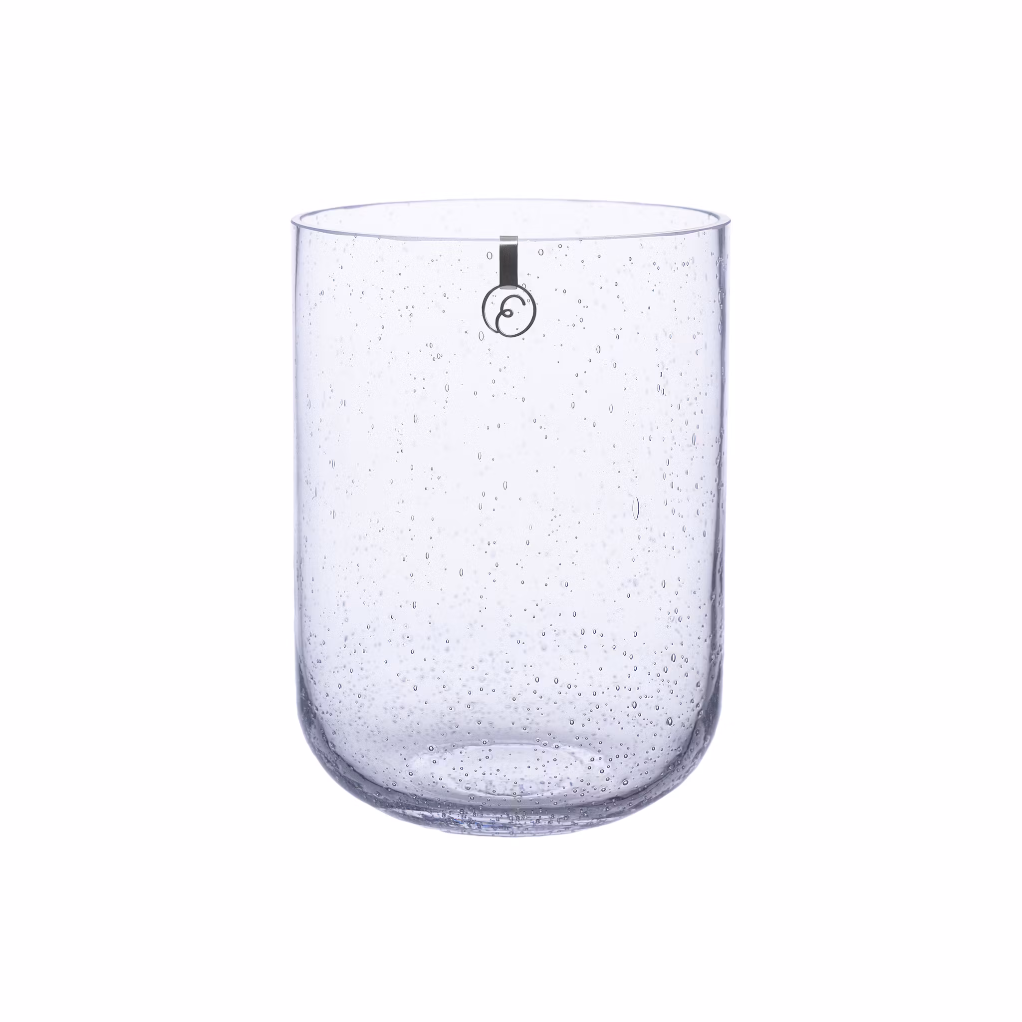 Glasvas bubbligt glas