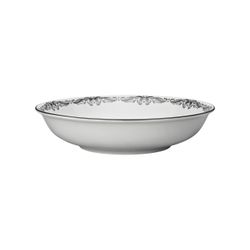 Tallrik djup 22 cm svart