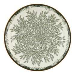 Tallrik djup 22 cm Floris grön
