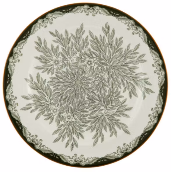 Tallrik 27 cm Floris grön