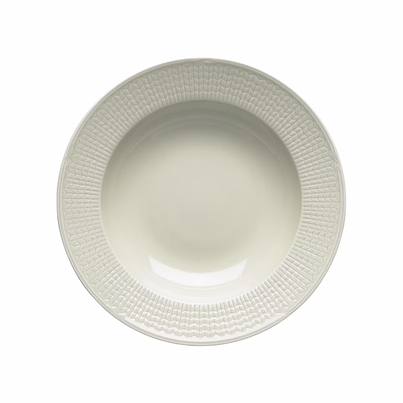 Tallrik djup 25 cm Äng