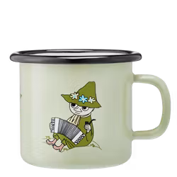 Mugg emaljerad "snusmumriken" 2,5 dl