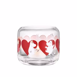 Ljuslykta mumin "hjärta"