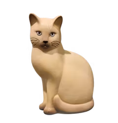 Katten Måns maxi vit/grå