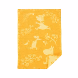 Barnfilt Moomin winterland vintersol