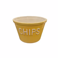 Chipsskål gul