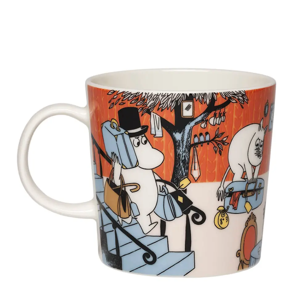 Muminmugg "Redo för semester"