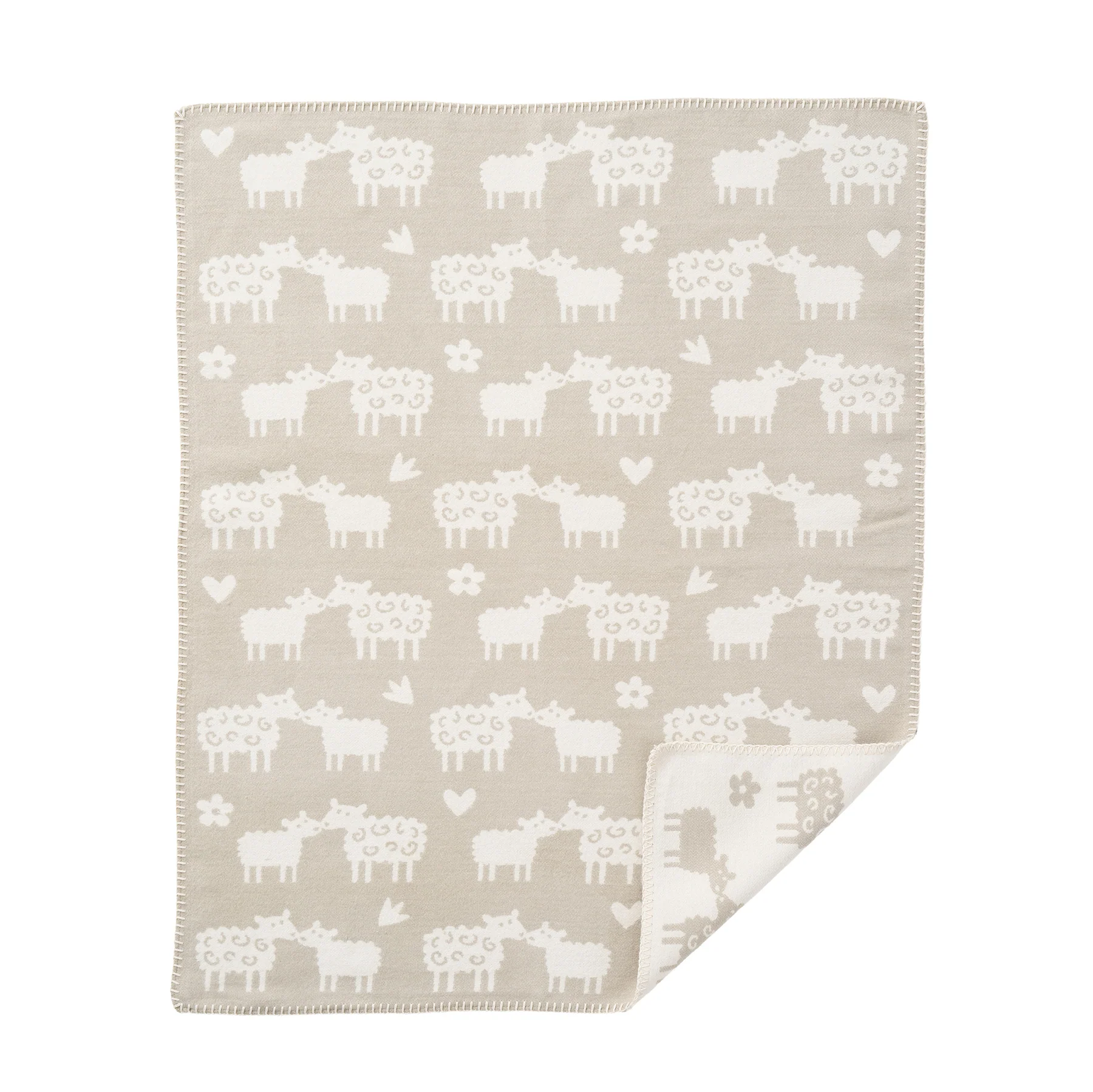 Bää – babyfilt 70x90 cm 100% bomull