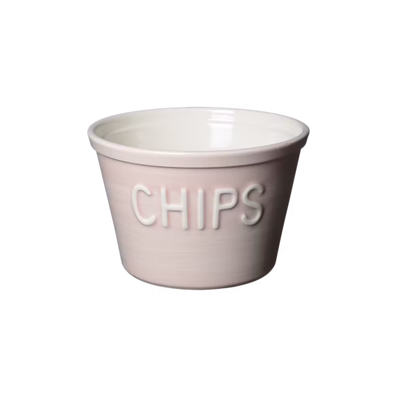 Chipsskål rosa