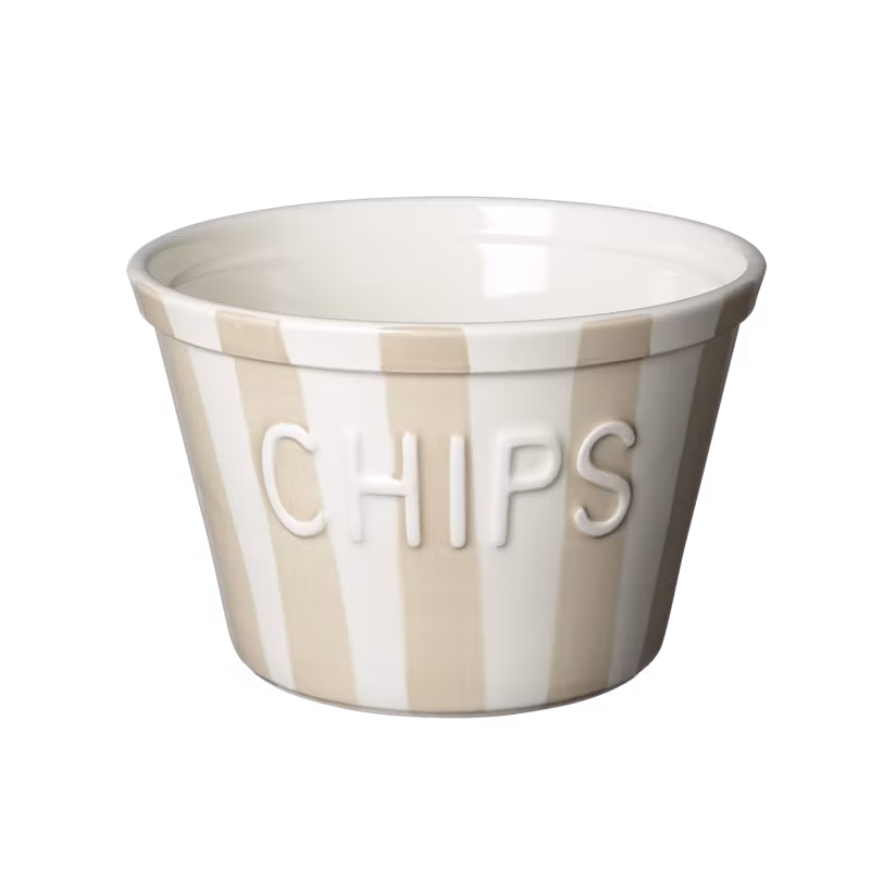 Chipsskål havre randig