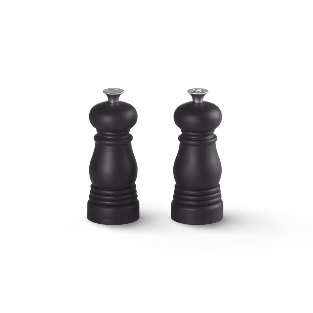 Salt/pepparset 12,5 cm Svart matt