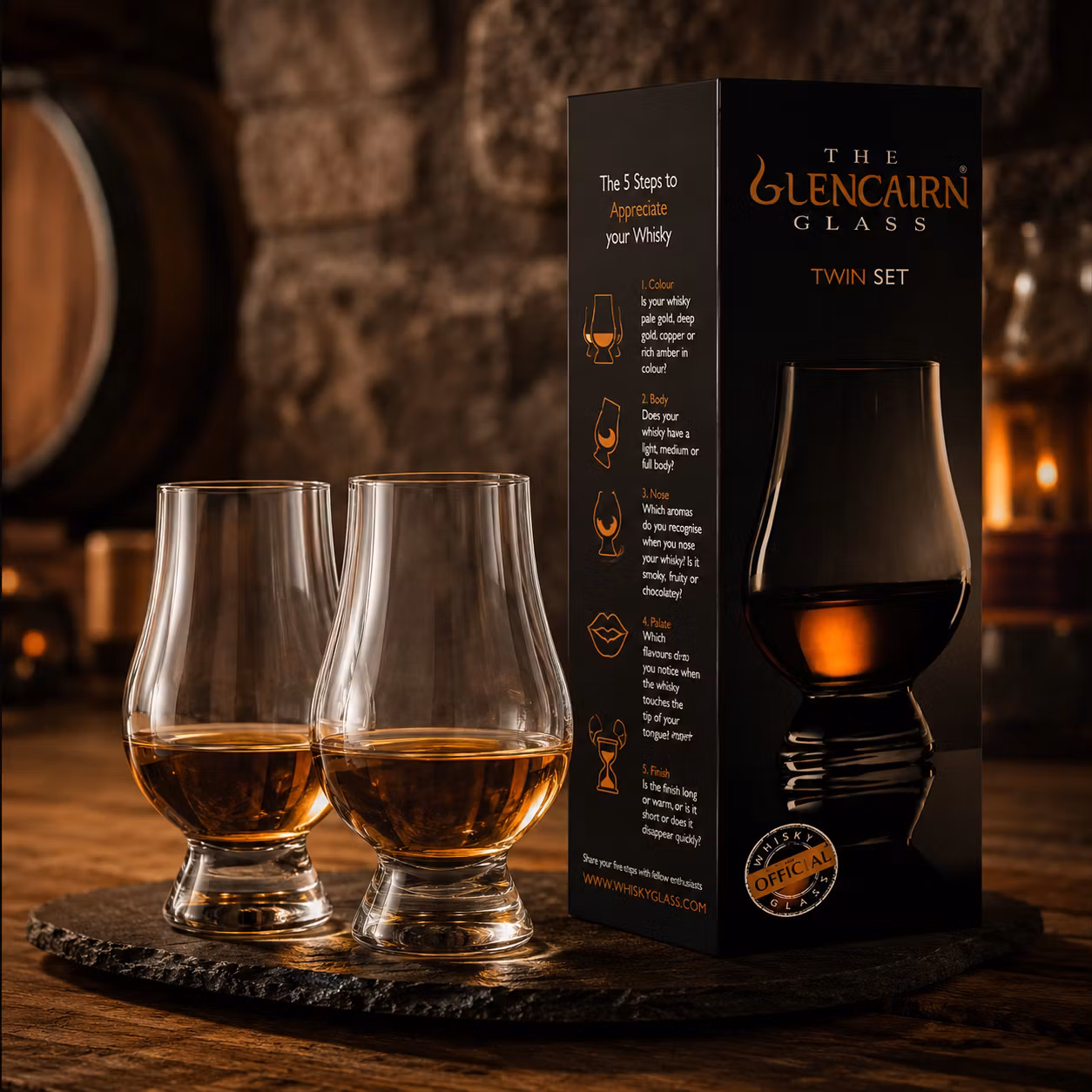 Glencairn whiskyglas 2-pack