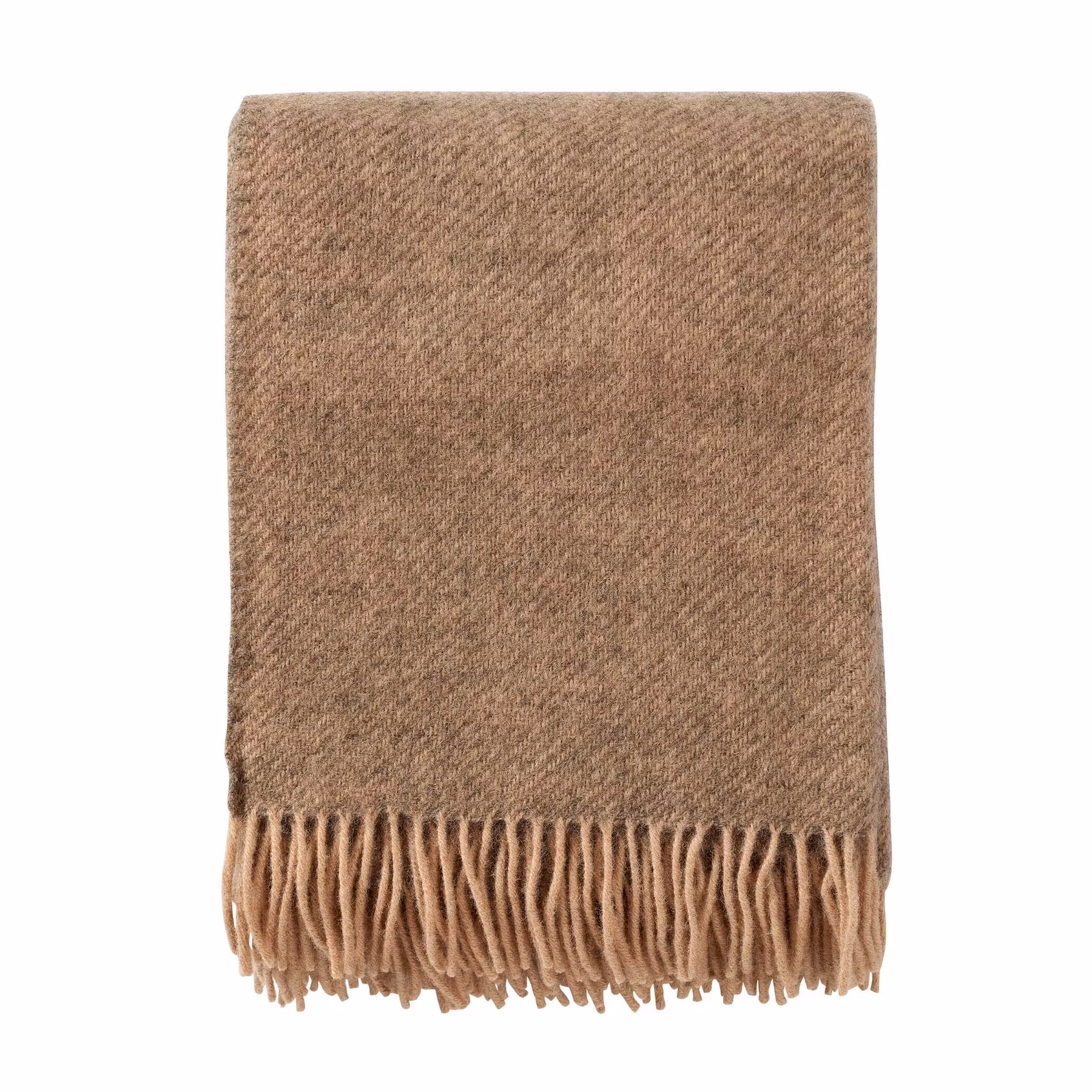 Ullpläd "Gotland" Beige