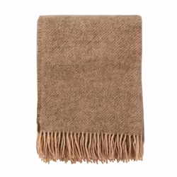 Ullpläd "Gotland" Beige