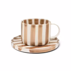 Monica kopp med fat beige