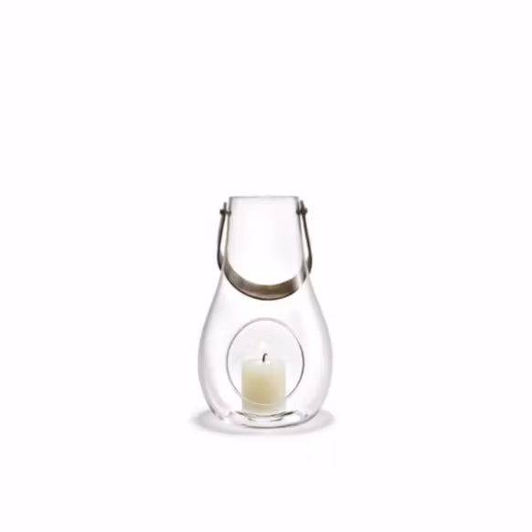 Ljuslykta design white light 25 cm