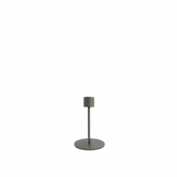 Ljusstake olive 13 cm
