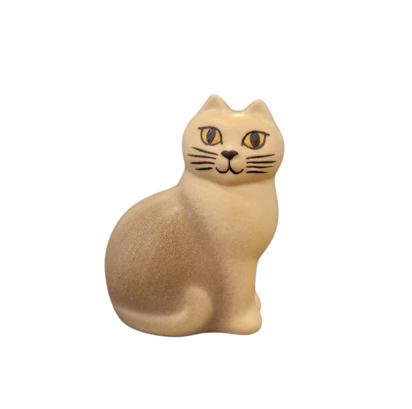 Katten Måns mini vit/grå