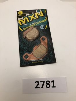 Kawasaki KX80 84-96, Suzuki RM80 86-94 MXN Bromsbelägg (K1-042)
