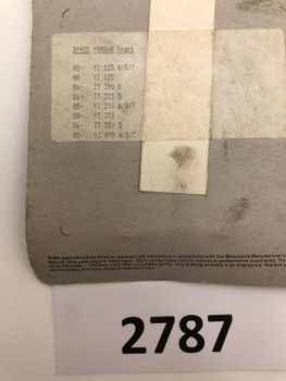 Yamaha YZ125/250 -88 mfl Dunlopad Bromsbelägg Fram (DP405)
