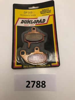 Kawasaki KX125/250/500 KLR650 87-> Dunlopad Bromsbelägg Fram (DP313)