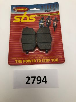Yamaha XT600, TT600, Tenere mfl SBS Bromsbelägg Fram (596HF FR.)