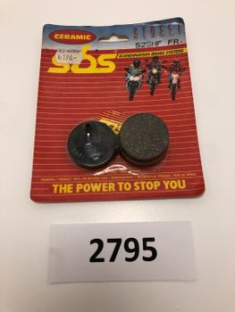 Honda CB50/90/125 FL250 mfl SBS Bromsbelägg Fram (525HF FR.)