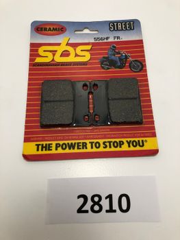 Suzuki GSX400/500/550/750/1100 mfl SBS Bromsbelägg Fram (556HF FR.)
