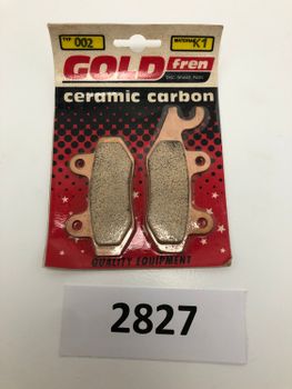 Kawasaki KLF300, Suzuki DR250/350 Yamaha Super Tenere mfl GoldFren Bromsbelägg (002K1)