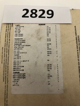 Cagiva 500/600 Canyon, Kawasaki KR500ES, Triumph Trophy mfl GoldFren Bromsbelägg (002K5)