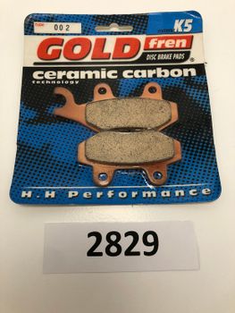 Cagiva 500/600 Canyon, Kawasaki KR500ES, Triumph Trophy mfl GoldFren Bromsbelägg (002K5)