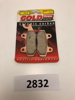 Suzuki DR800, Triumph Speed Triple, Yamaha XTZ750 mfl GoldFren Bromsbelägg (009AD)